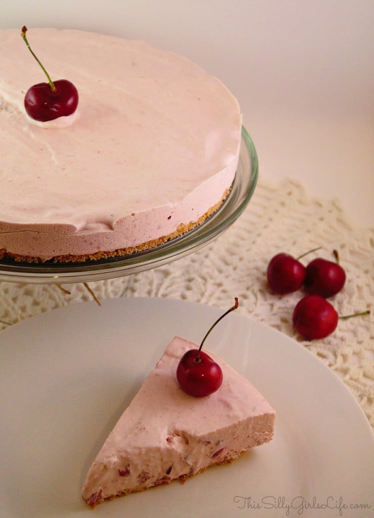 Cherry Icebox Cheesecake from https://ThisSillyGirlsLife.com Cherry Icebox Cheesecake from https://ThisSillyGirlsLife.com