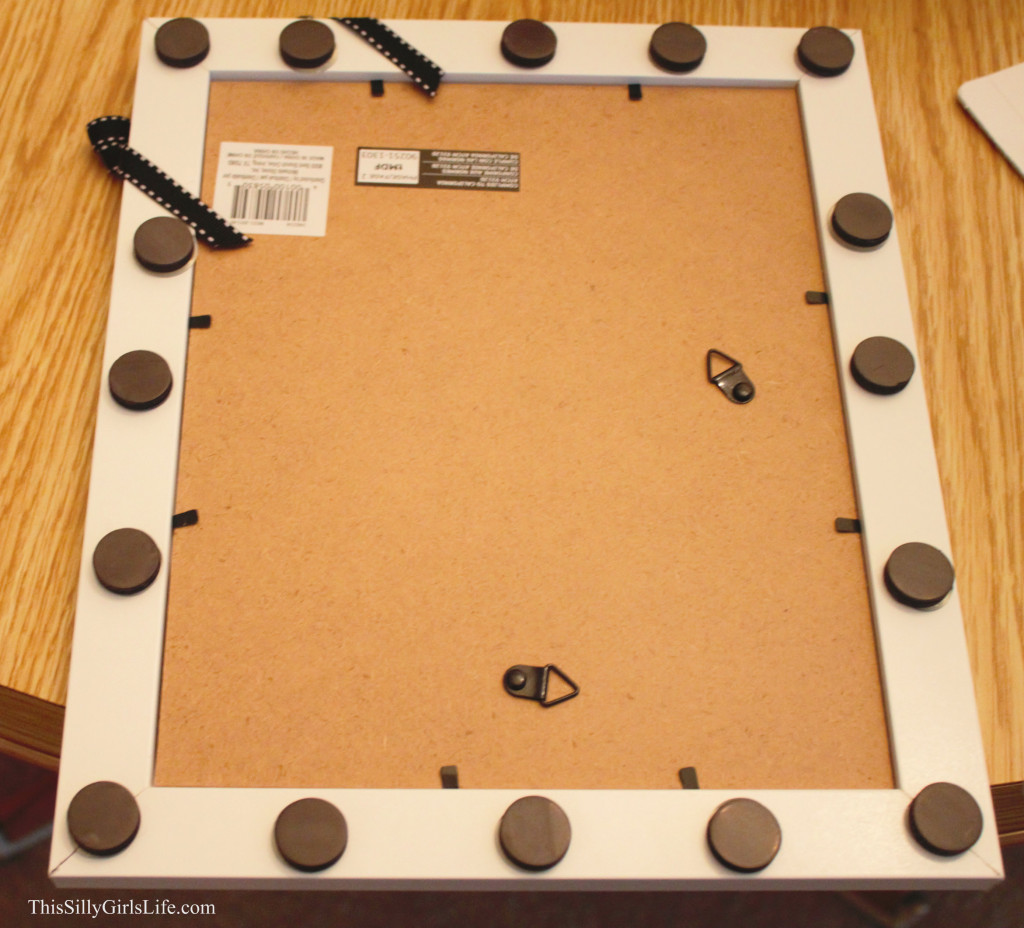 DIY Magnetic Dry Erase Board