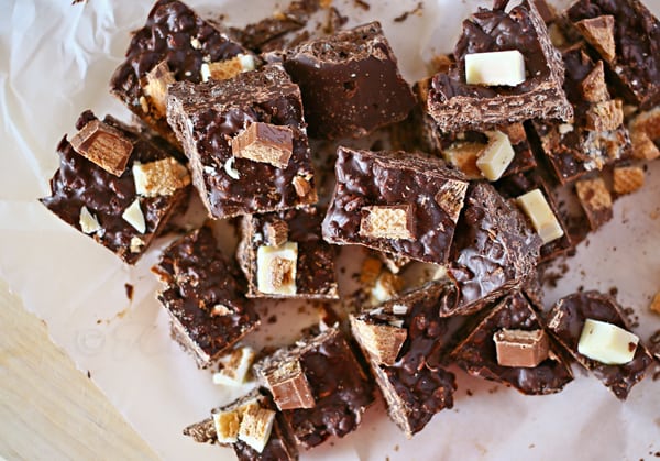 Kit Kat Crunch Bars, so simple with only three ingredients!