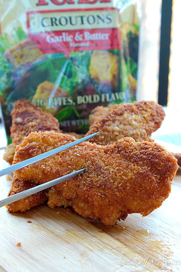 Crouton Fried Chicken, a go-to dinner with a twist to wow your taste buds!