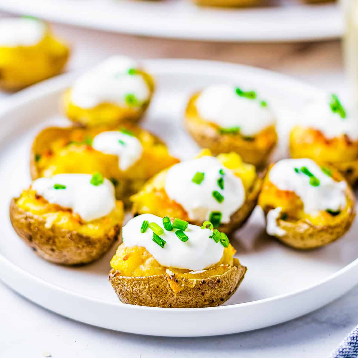 Twice-Baked Parmesan Potatoes
