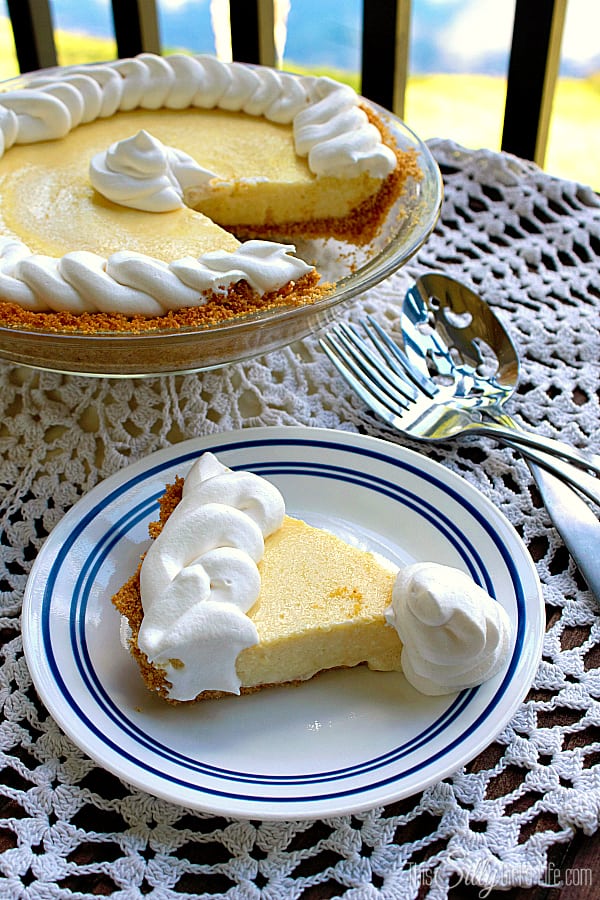 Key Lime Pie, filling is super smooth and tart but just sweet enough to cut the key lime. So good!