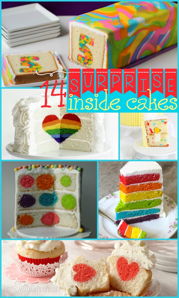 14 Surprise Inside Cakes