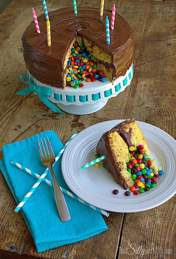 Surprise Inside Pinata Cake, step by step tutorial on how to make a big WOW at your next Birthday party! Extremely easy and fun! #GetYourBettyOn