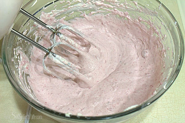 Cranberry Fruit Dip, cream cheese and marshmallow creme blended with cranberries for a festive twist on an already delicious dish! - ThisSillyGirlsLife.com 