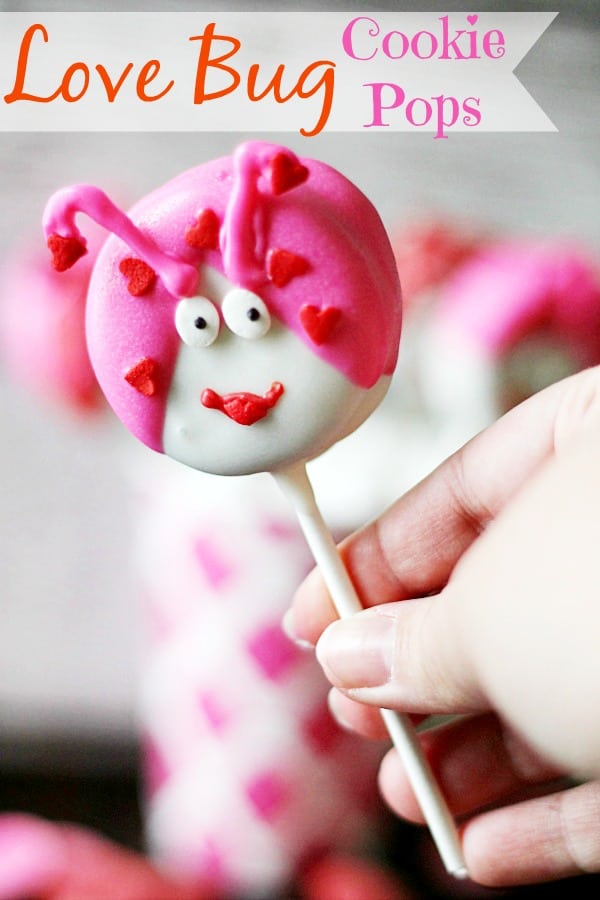 Love Bug Cookie Pops, Adorable and Easy to Make!