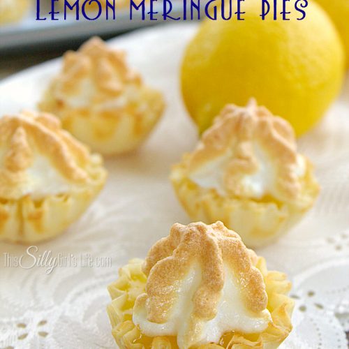 Mini Lemon Meringue Pies - This Silly Girl's Kitchen