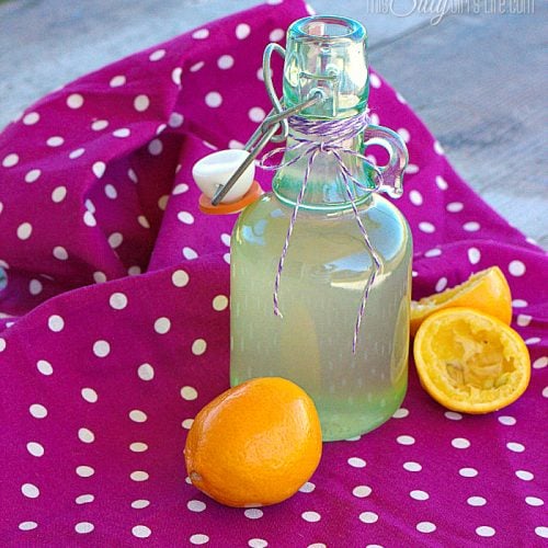 Fresh Lemon Simple Syrup Recipe