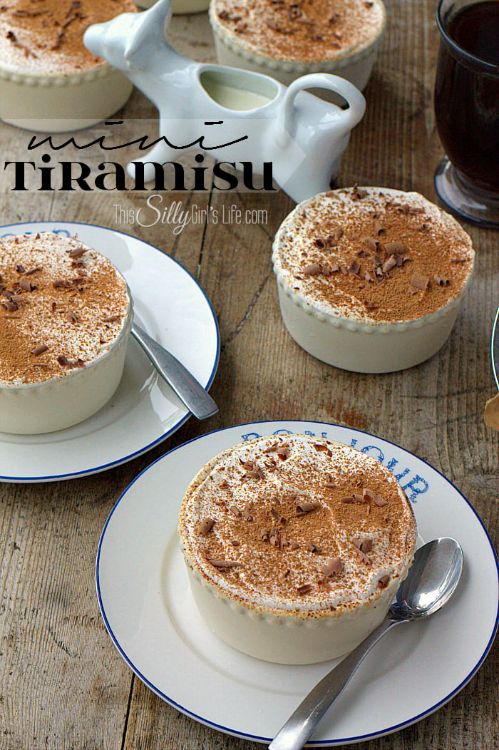 Mini Tiramisu, a make ahead recipe, perfect for an afternoon snack, yummy weeknight dessert or dinner party! - ThisSillyGirlsLife.com #McCafeMyWay #ad