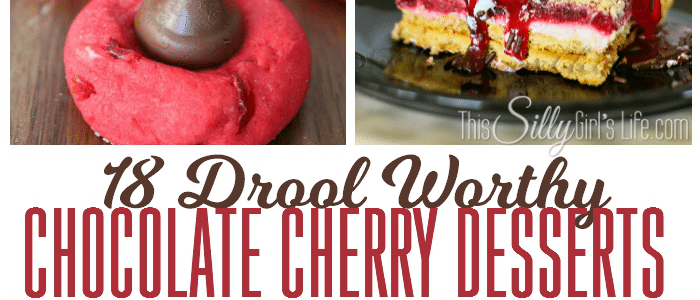 18 Drool Worthy Chocolate Cherry Desserts