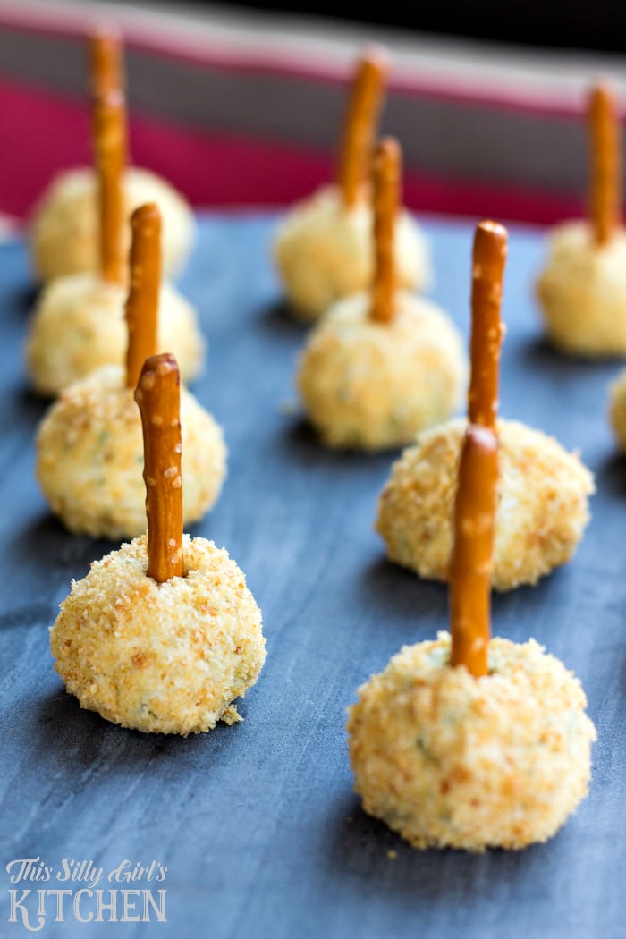 Mini Goat Cheese Cheese Balls - This Silly Girl's Kitchen