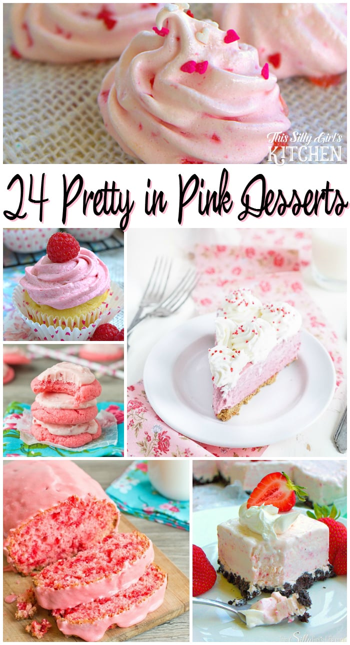 Pretty In Pink Desserts
