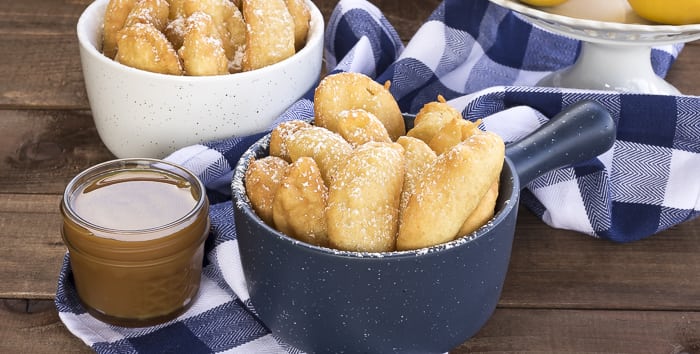 Funnel Cake Apple Fries