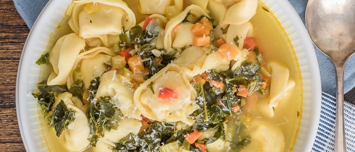 Vegetable Tortellini Soup