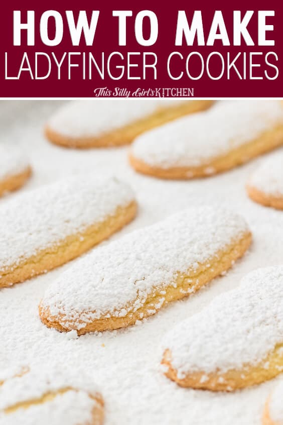 How to Make Lady Fingers Cookies - This Silly Girl's Kitchen