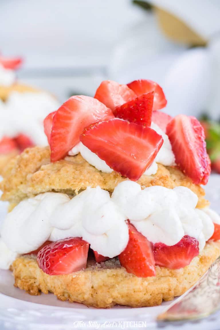 Easy Strawberry Shortcake Recipe - This Silly Girl's Kitchen