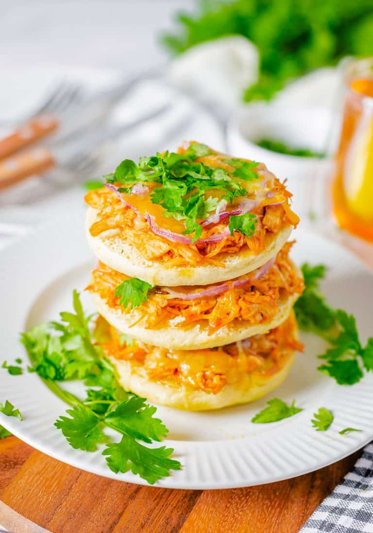 45 degree angle english muffin pizza
