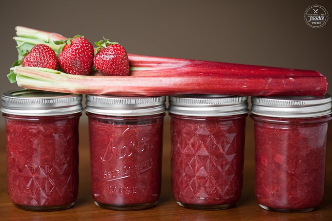 Strawberry Rhubarb Jam by Self Proclaimed Foodie