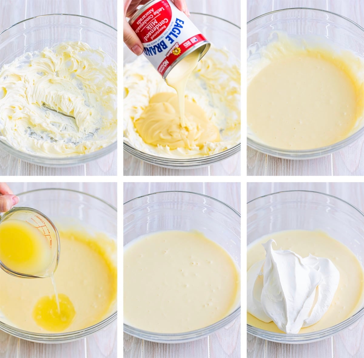 how to make the filling for Eclair Cake