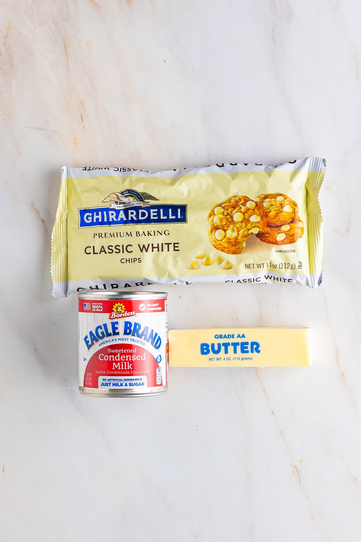ingredients needed to make White Chocolate Truffles
