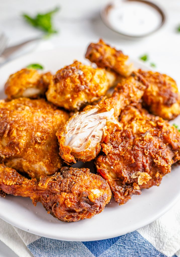 Crispy Southern Fried Chicken Recipe Without Buttermilk