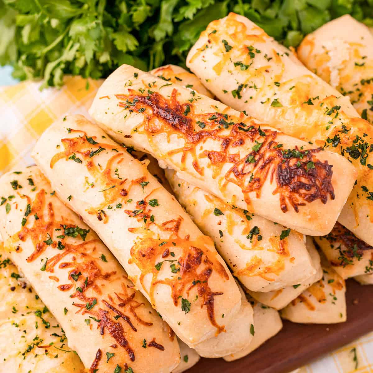 Easy Cheese Stuffed Breadsticks Recipe