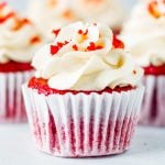 Square image of Red Velvet Cupcake.