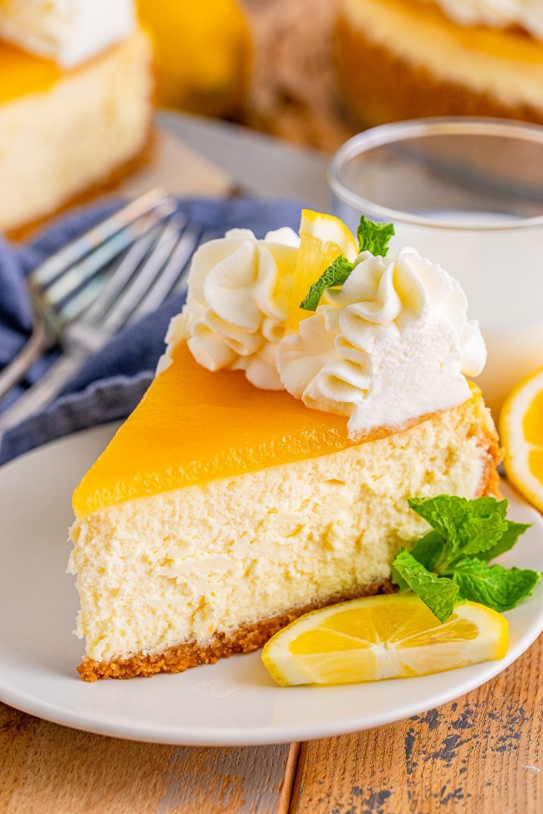 Best & Easy Lemon Cheesecake Recipe