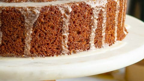 Honey Whiskey Bundt Cake with Honey Whiskey Butter Glaze | Life's a Feast