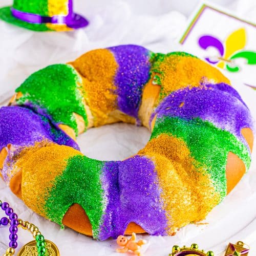 Mardi Gras Bright King Cake Ornament - Best Gift Shop In New Orleans — Home  Malone