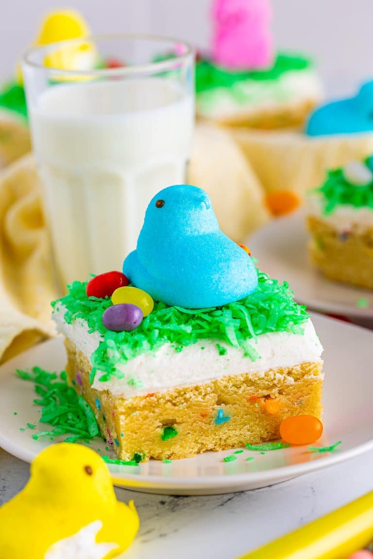 Easter Cookie Bars (Coconut Frosted Sugar Cookie Bars)