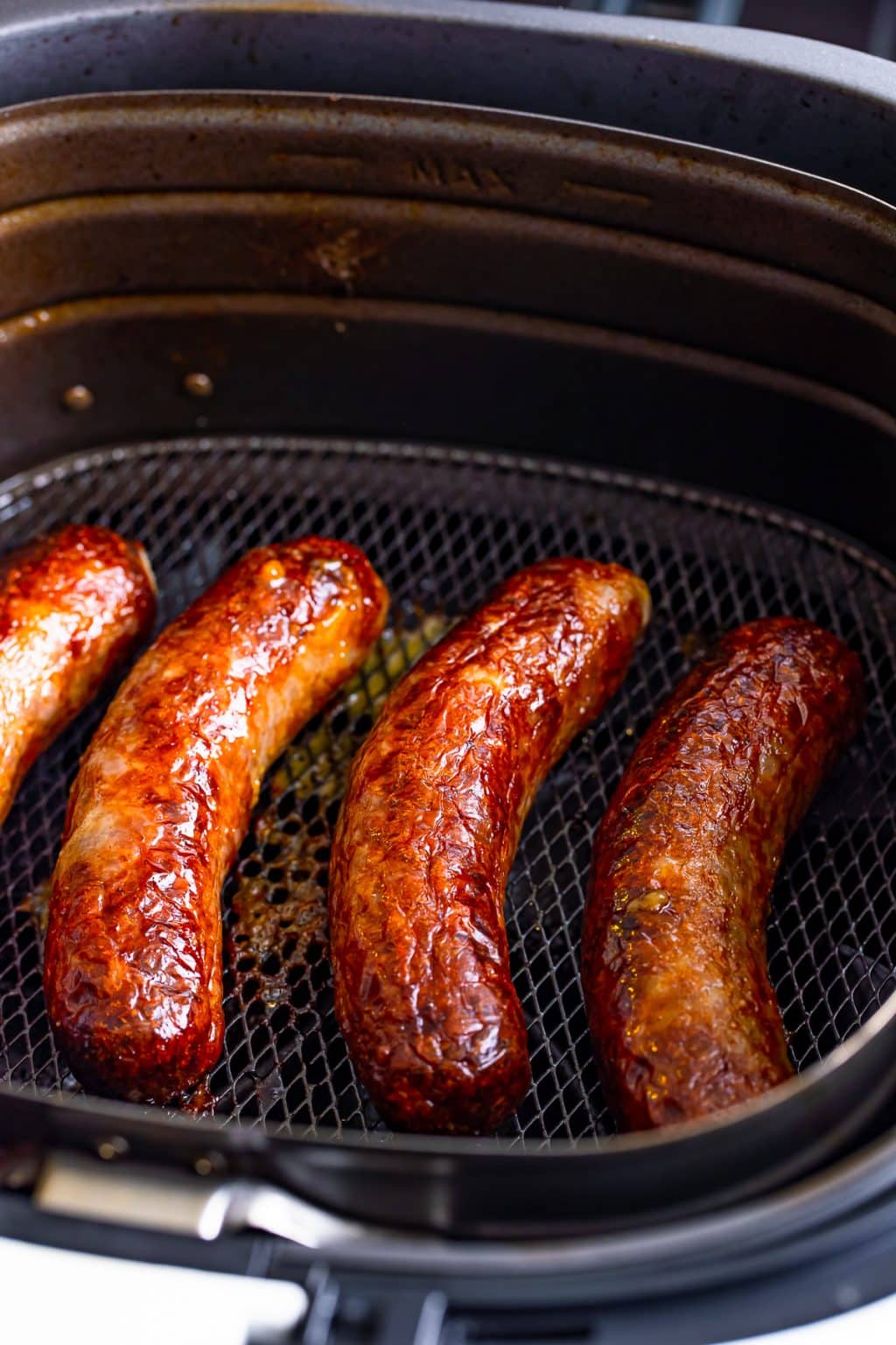 How To Johnsonville Cheddar Brats in the Air Fryer