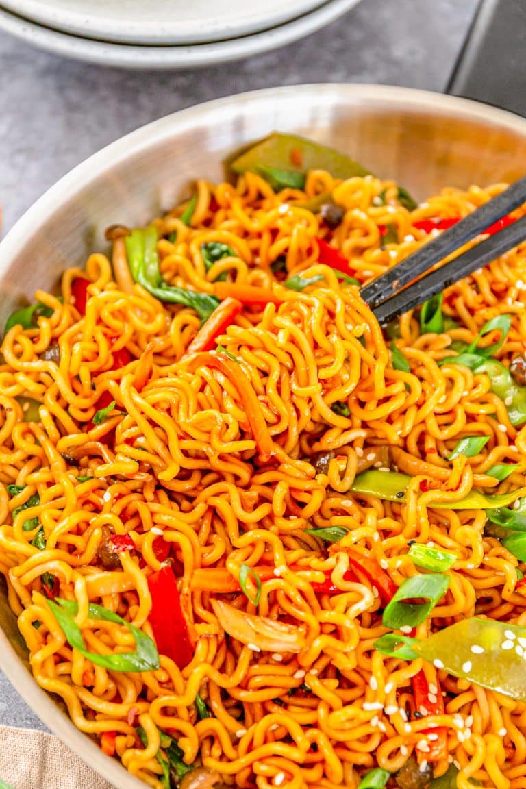 Easy Chow Mein with Ramen Noodles Recipe