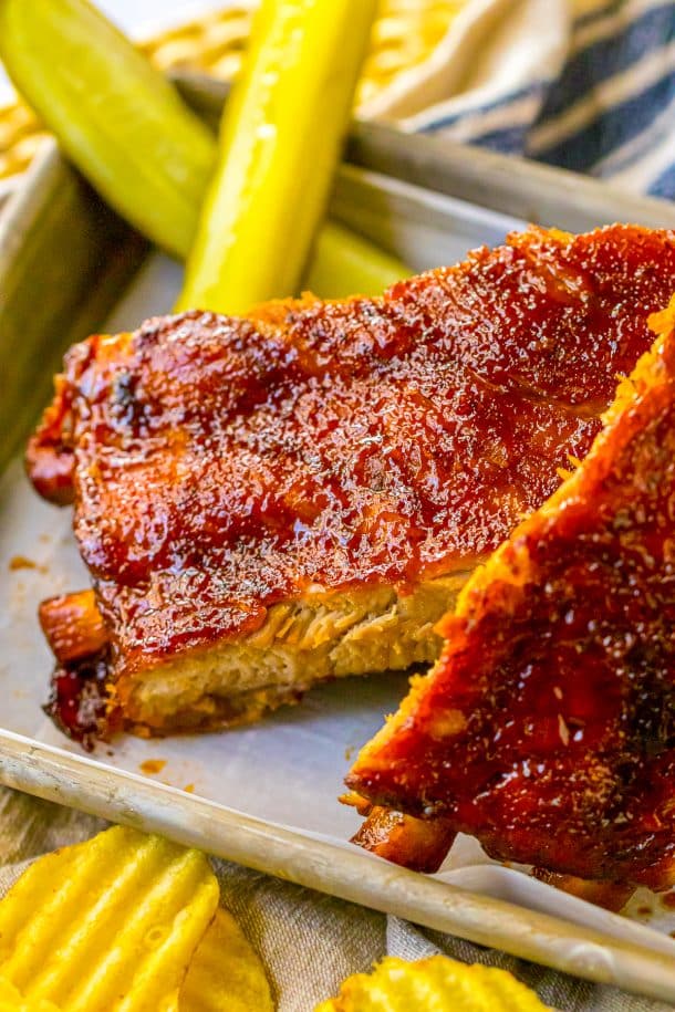 St. Louis Ribs in Slow Cooker Recipe (Honey Chipotle)