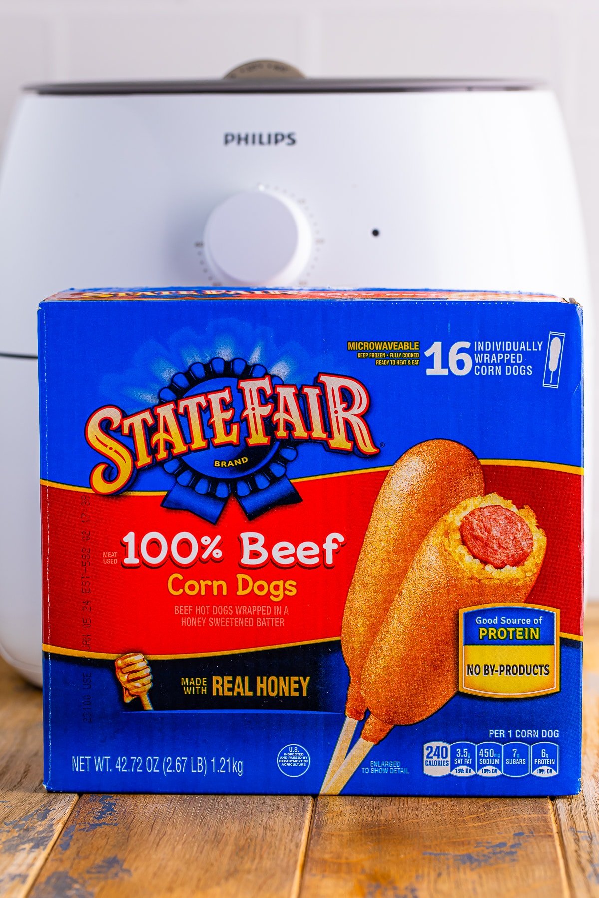 ingredients needed to make air fryer frozen corn dogs