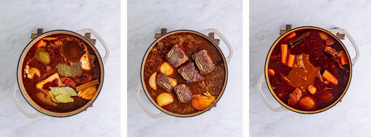 how to make the stew for birria de res recipe
