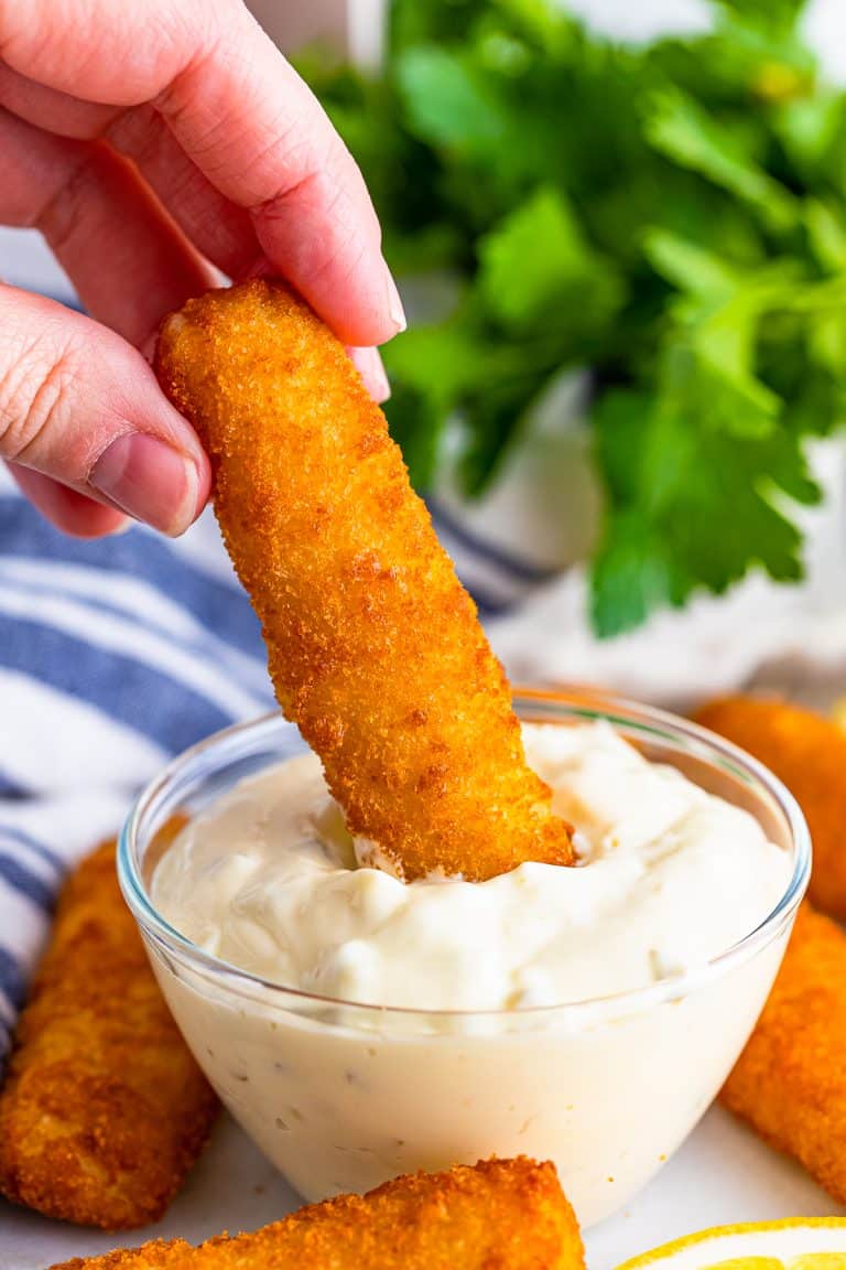 Crunchy Air Fryer Fish Sticks from Frozen