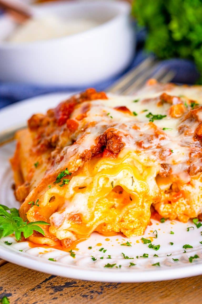 Best Lasagna Roll-Ups with Meat Sauce Recipe