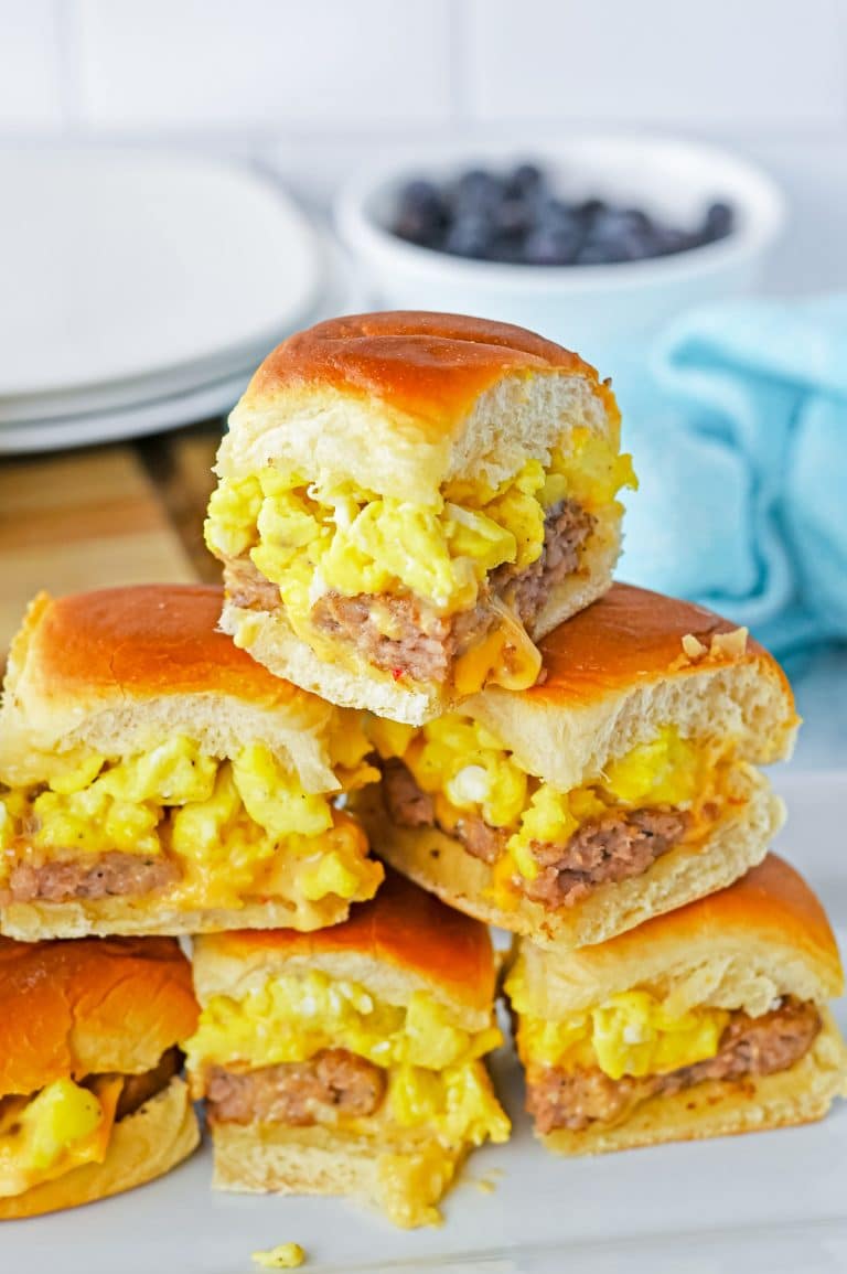 Sausage, Egg and Cheese Breakfast Sliders Recipe