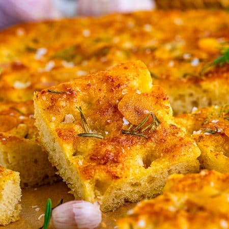 Traditional Focaccia Bread - Brown Eyed Baker