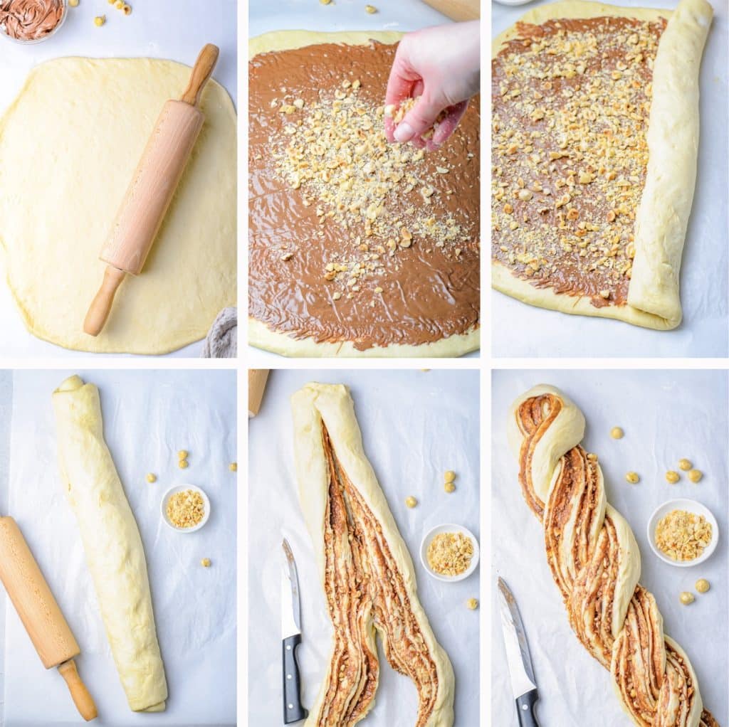 Beautiful Easy Nutella Braided Bread Recipe 