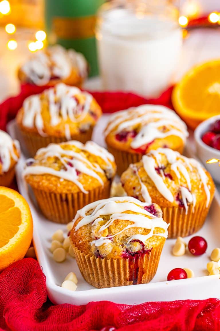 Orange Cranberry Muffins Recipe (Cranberry Bliss Flavor)