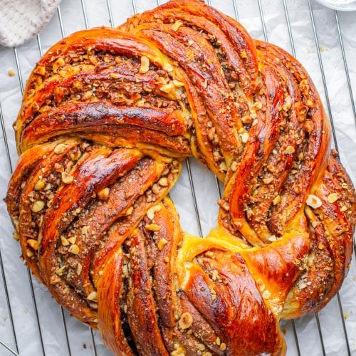 Beautiful Easy Nutella Braided Bread Recipe 