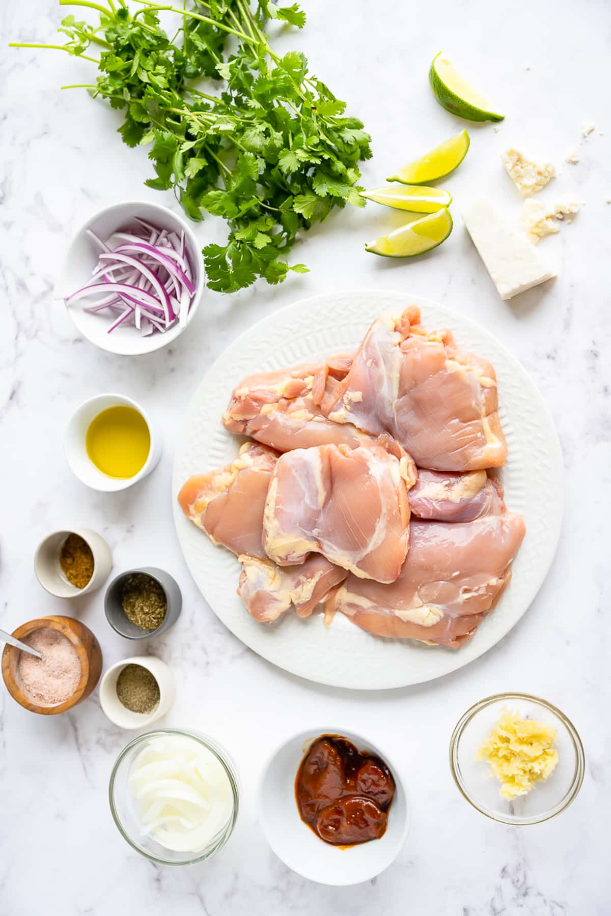 ingredients needed for chicken tinga