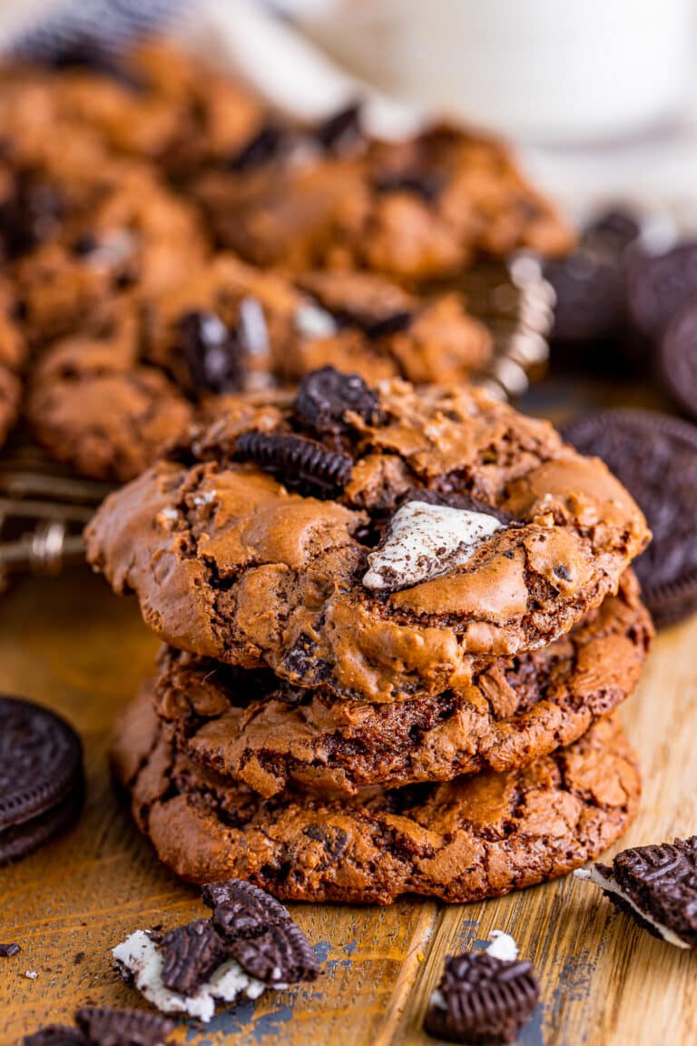 Fudgy Oreo Brownies Cookies Recipe