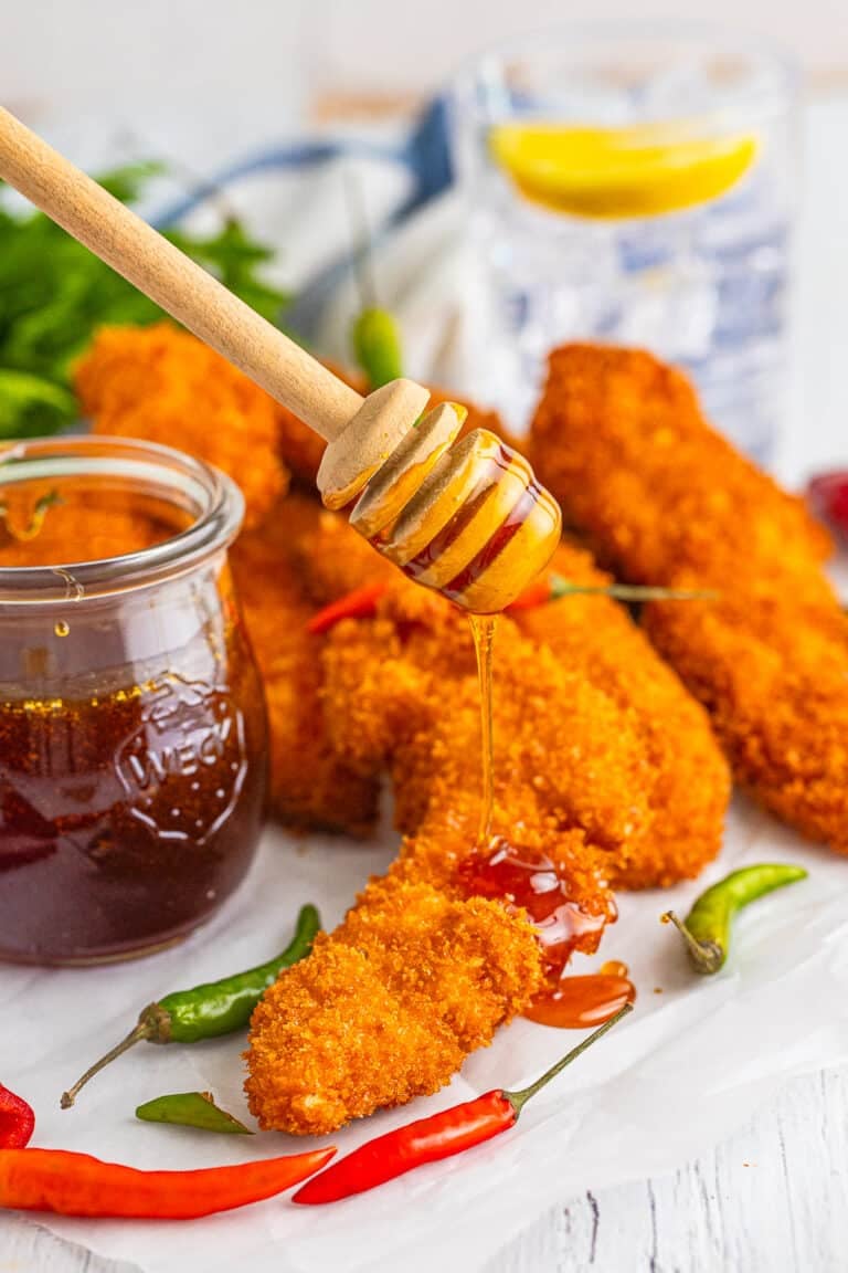 Crispy Fried Hot Honey Chicken Recipe