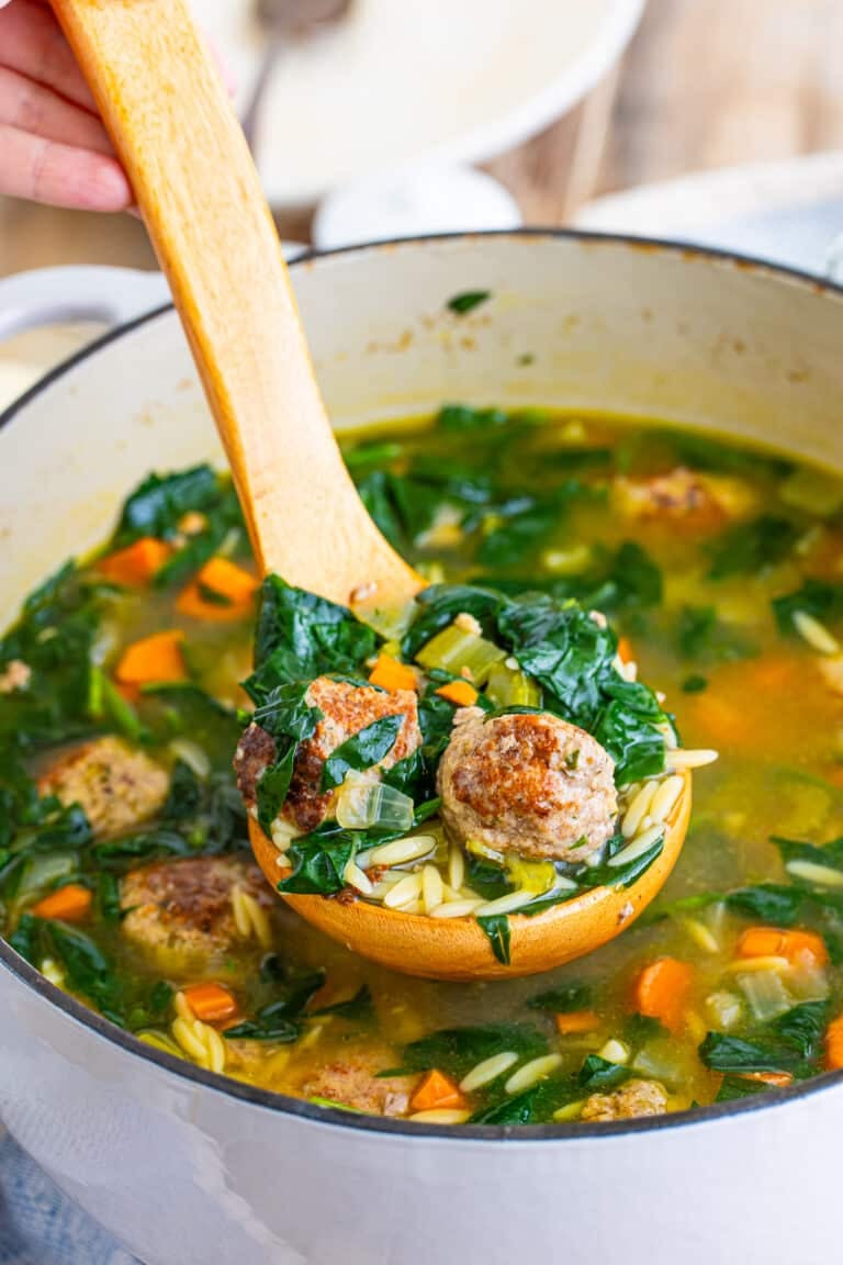 Best Italian Wedding Soup Recipe (from Scratch)