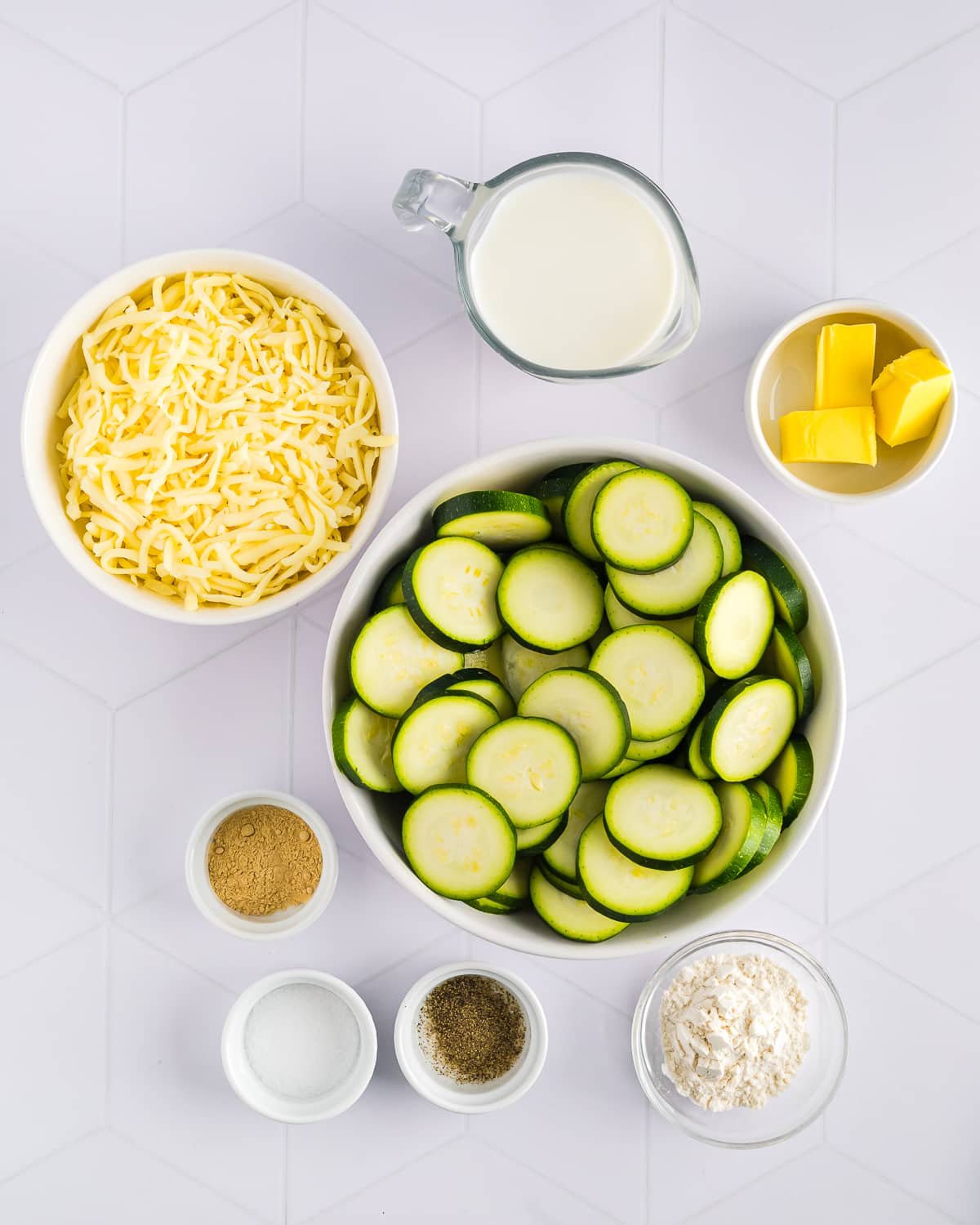 ingredients needed to make Italian zucchini