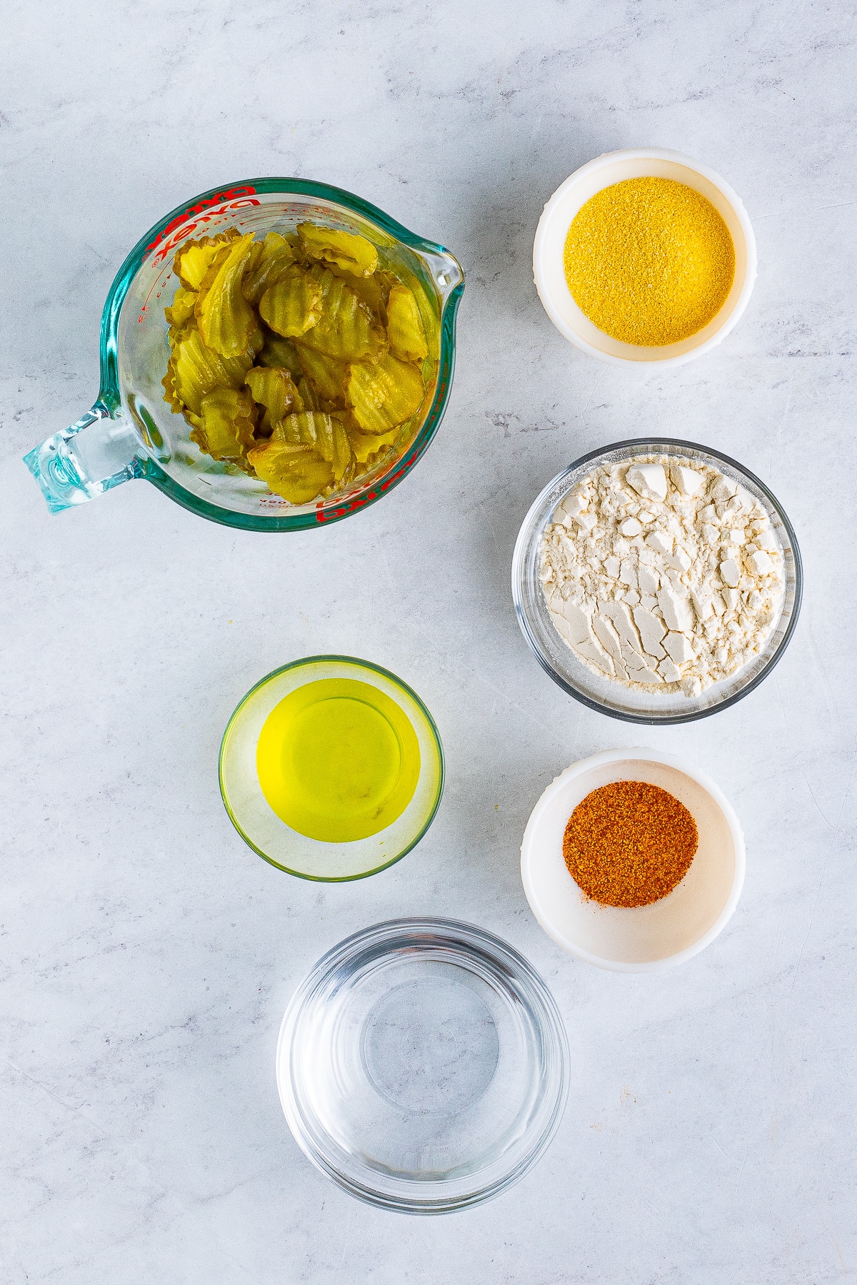 ingredients needed to make deep fried pickles recipe