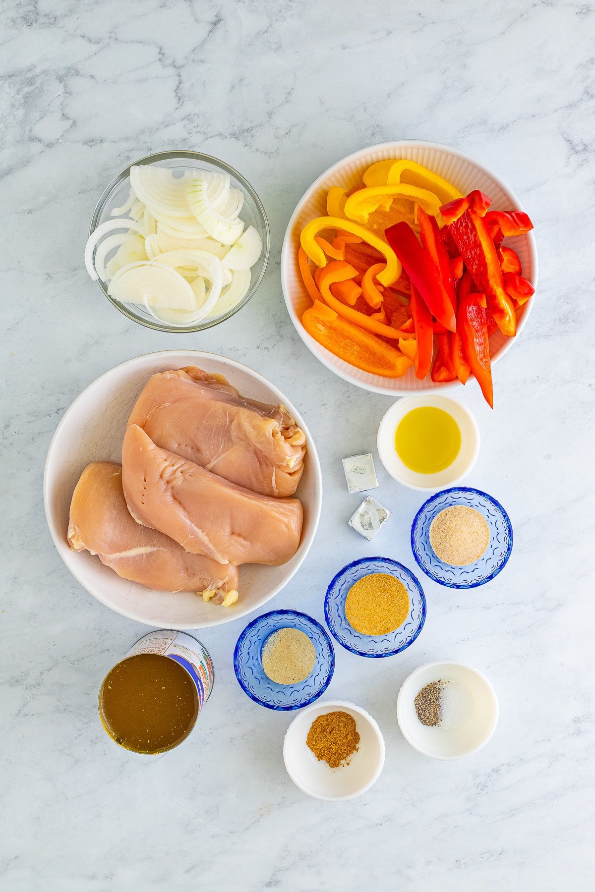 ingredients needed to make slow cooker mexican shredded chicken tacos